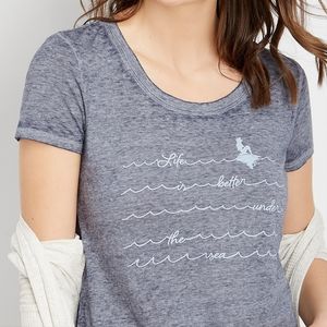The Little Mermaid graphic tee